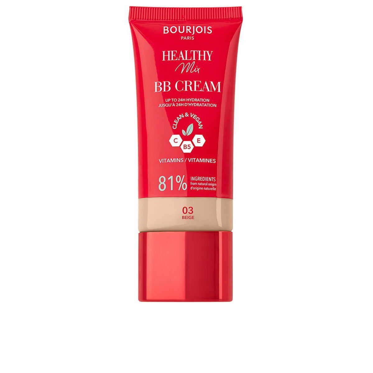 Crema Hidratante con Color Bourjois HEALTHY MIX Nº 03 Beige 30 ml