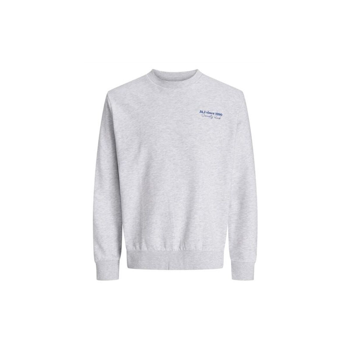 Sudadera sin Capucha Hombre Jack & Jones Jjninety Crew Neck Blanco