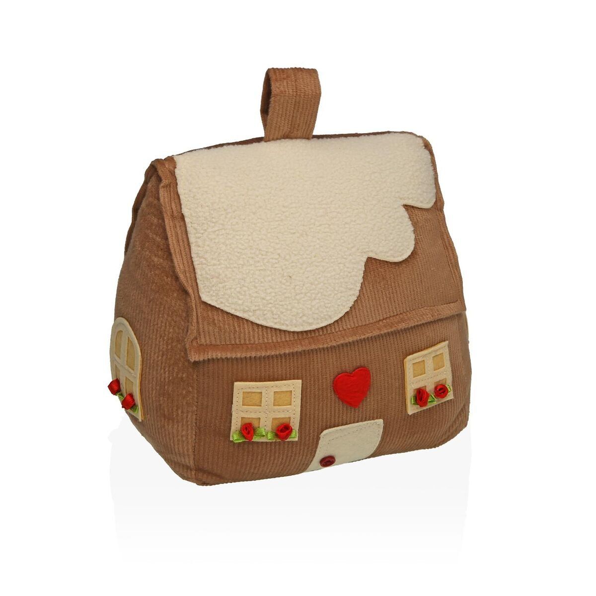 Sujetador de puerta Versa Poliéster Textil 9 X 19 X 19 CM Casa