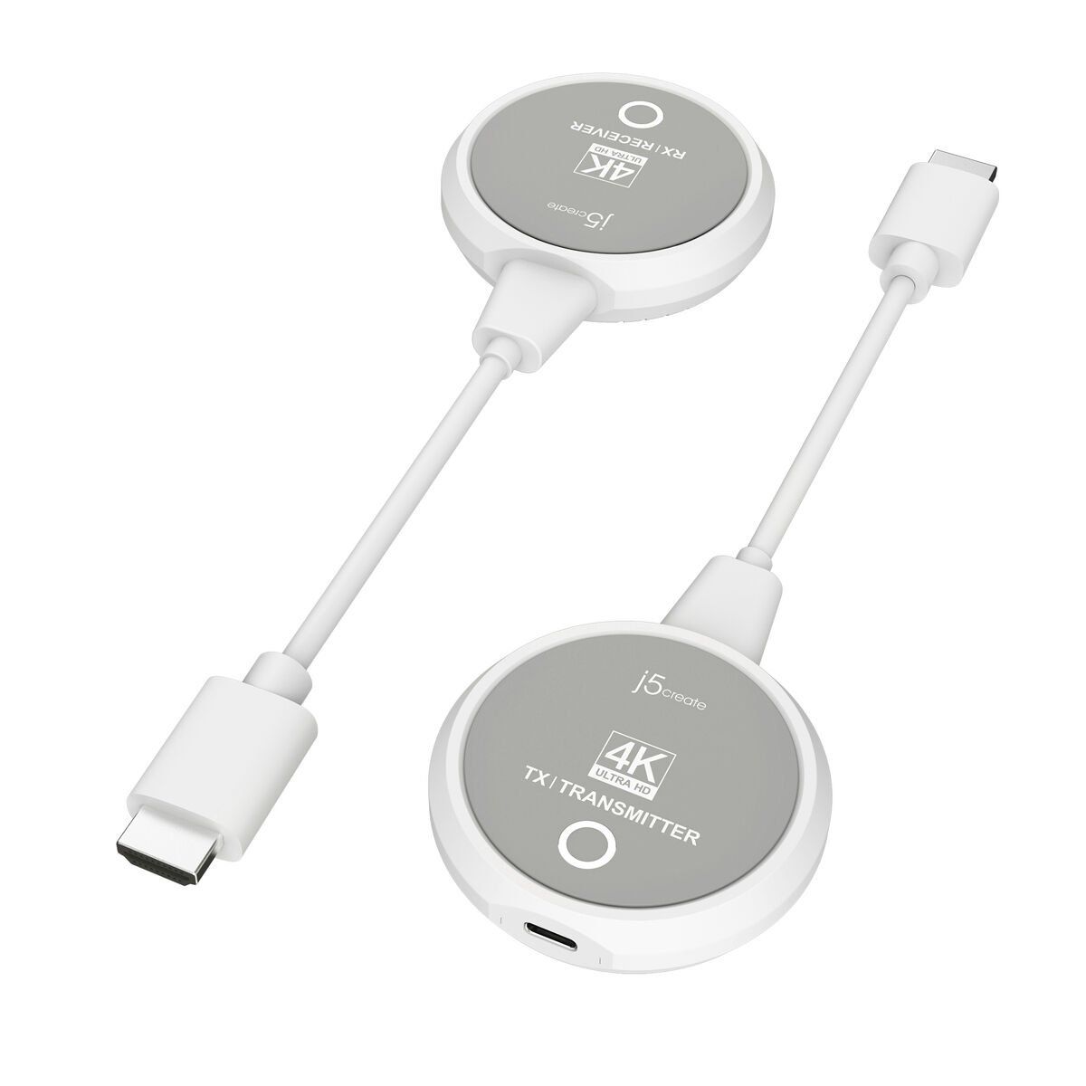 Adaptador HDMI j5create JVAW75-N Blanco Gris