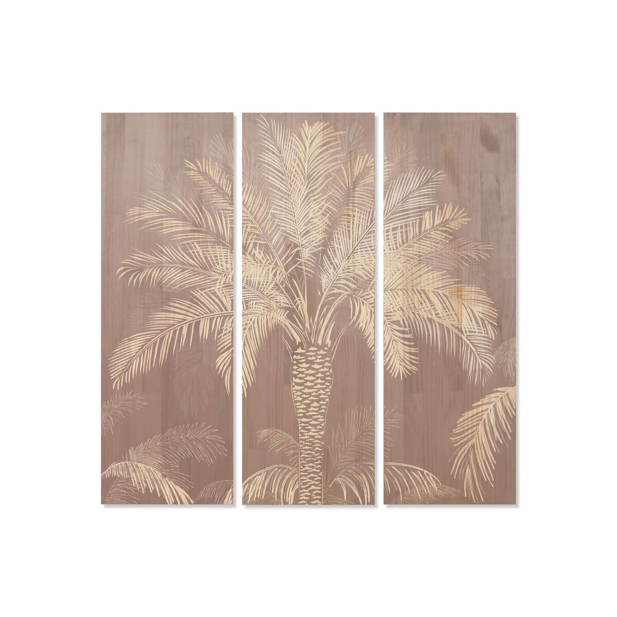 Cuadro Home ESPRIT Pino 40 X 3,6 X 120 CM (3 Piezas)