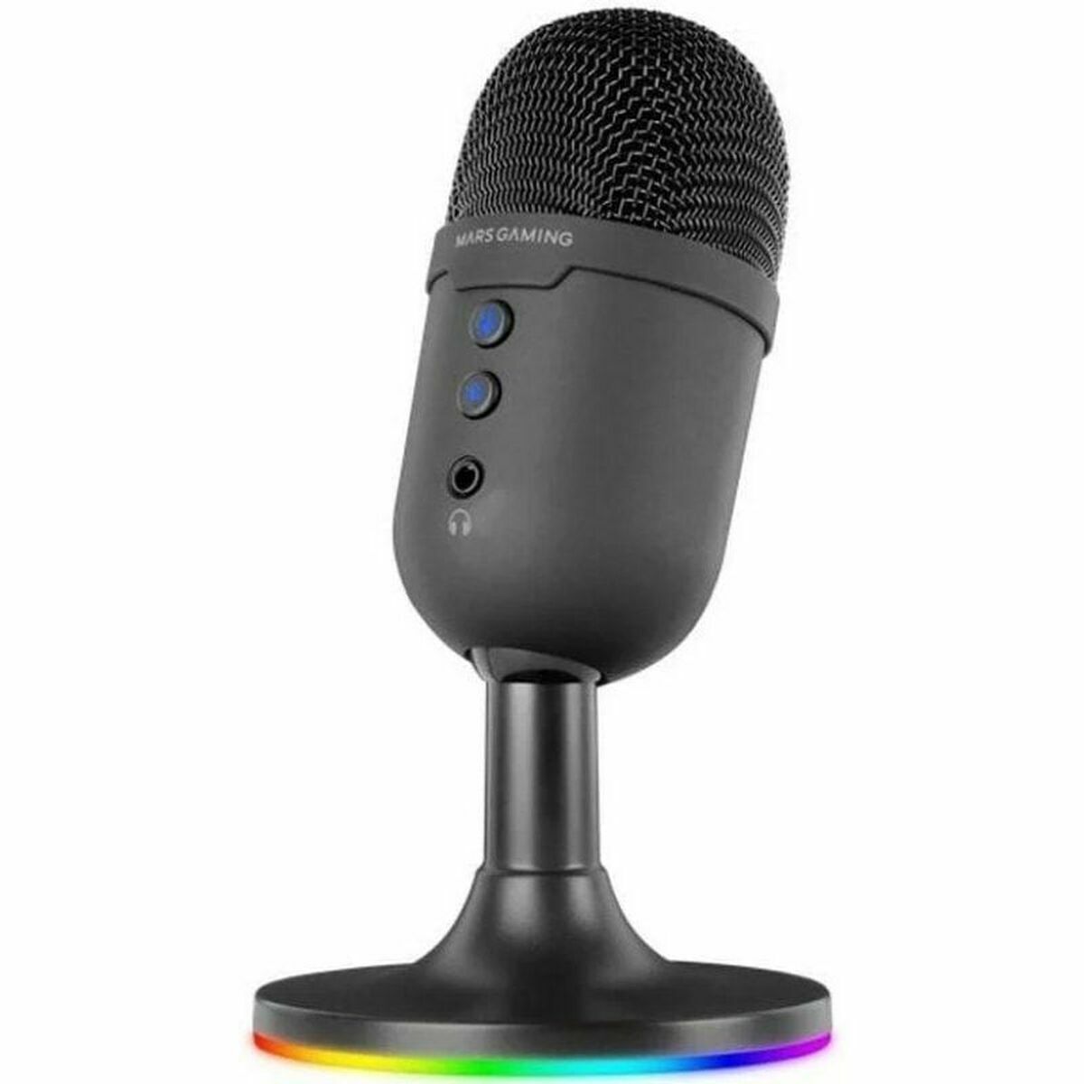 Micrófono Mars Gaming ARGB Negro