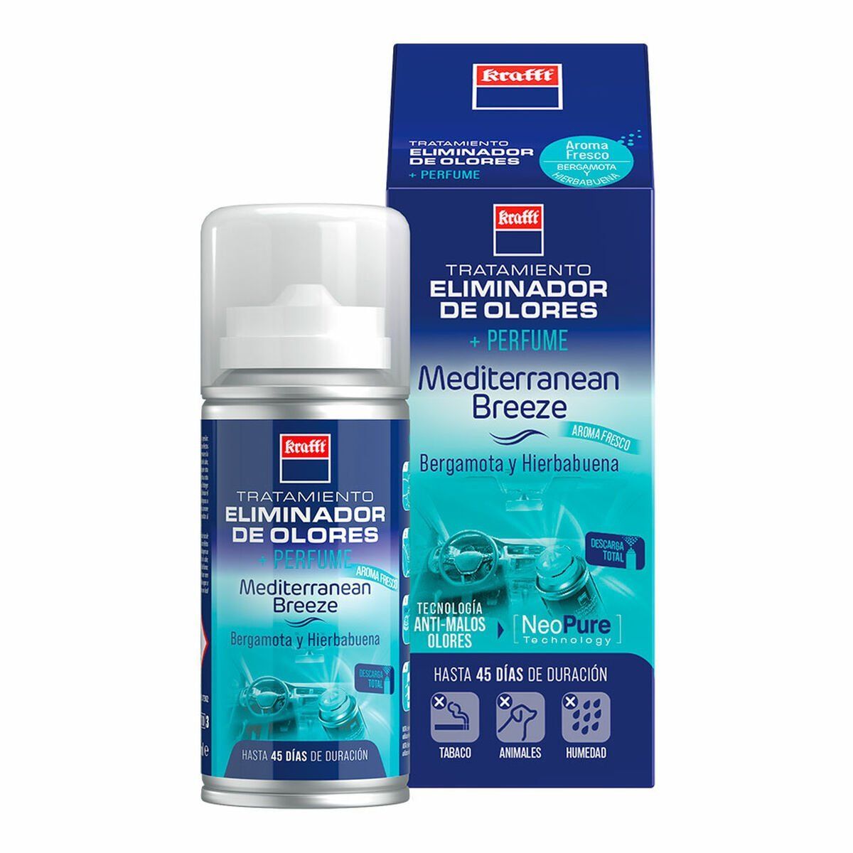 Limpia Salpicaderos Krafft Mediterranean breeze 150 ml Bergamota