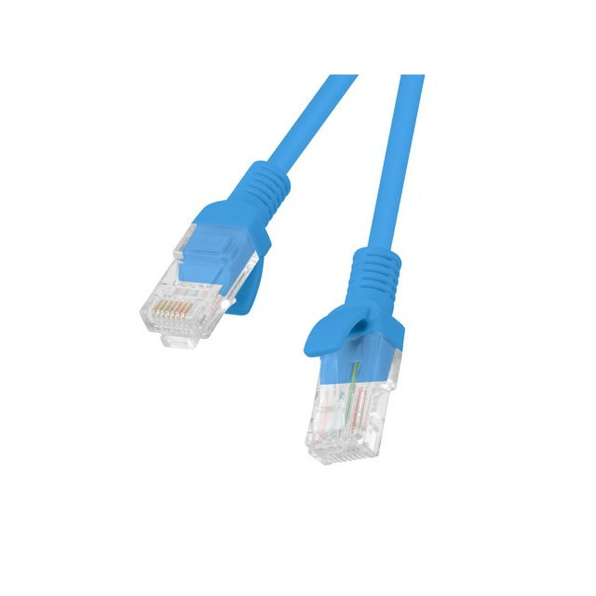Cable de Red Rígido UTP Categoría 6 Lanberg PCU6-10CC-0200-B Azul 2 m
