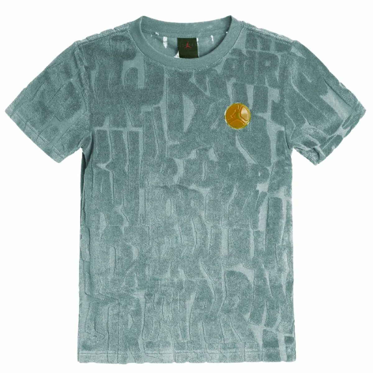 Camiseta de Manga Corta Infantil Jordan JDB FUEL UP COOL DOWN DROPS SS 95D151 G7H Gris