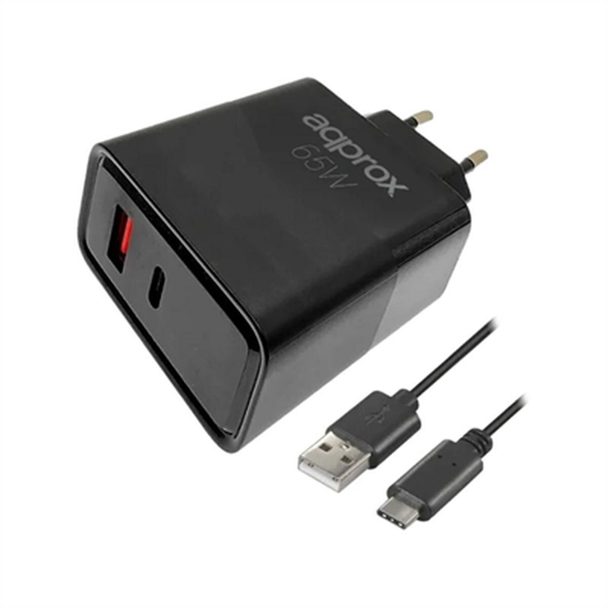 Cargador de Pared approx! 65W QC Blanco 65 W