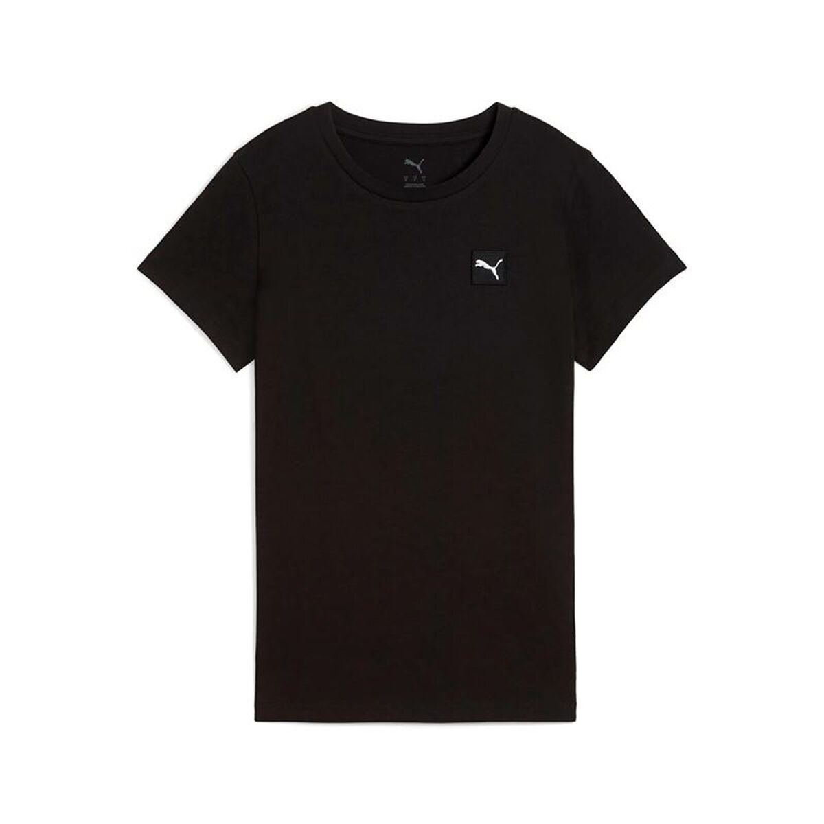 Camiseta de Manga Corta Mujer Puma Essentials Elevated Negro