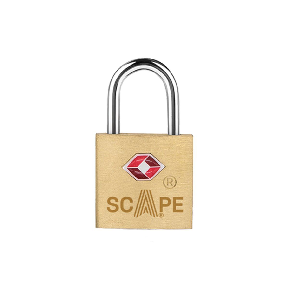 Scape Travel Candado TSA bronce