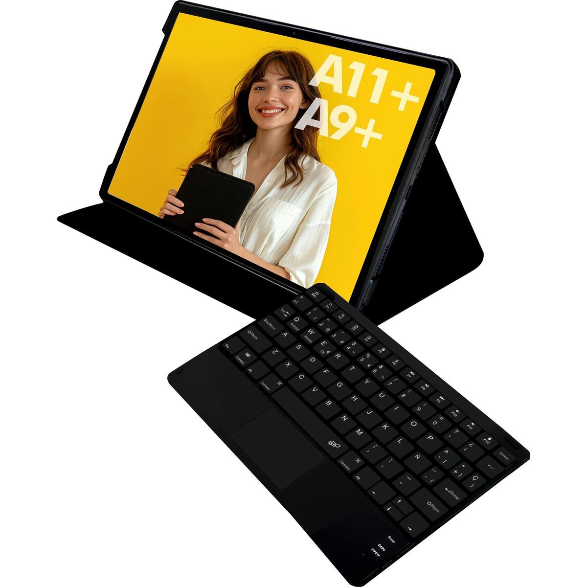 Funda para Tablet Silver HT 112011740199 Negro