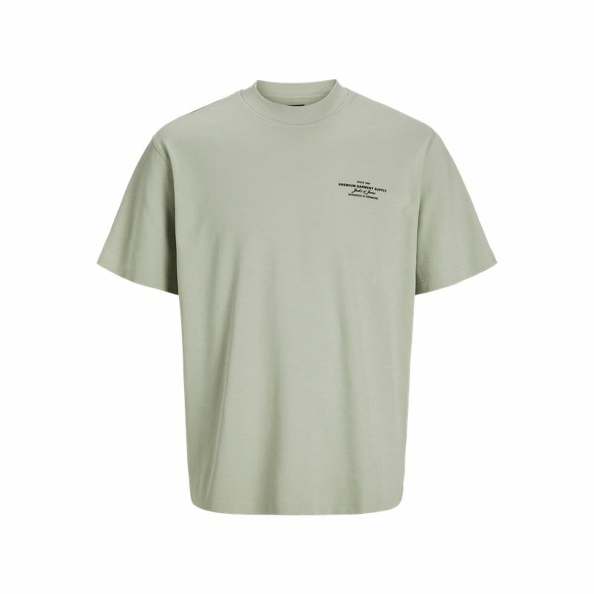Camiseta de Manga Corta Hombre Jack & Jones Jprblachad Brandingw Neck