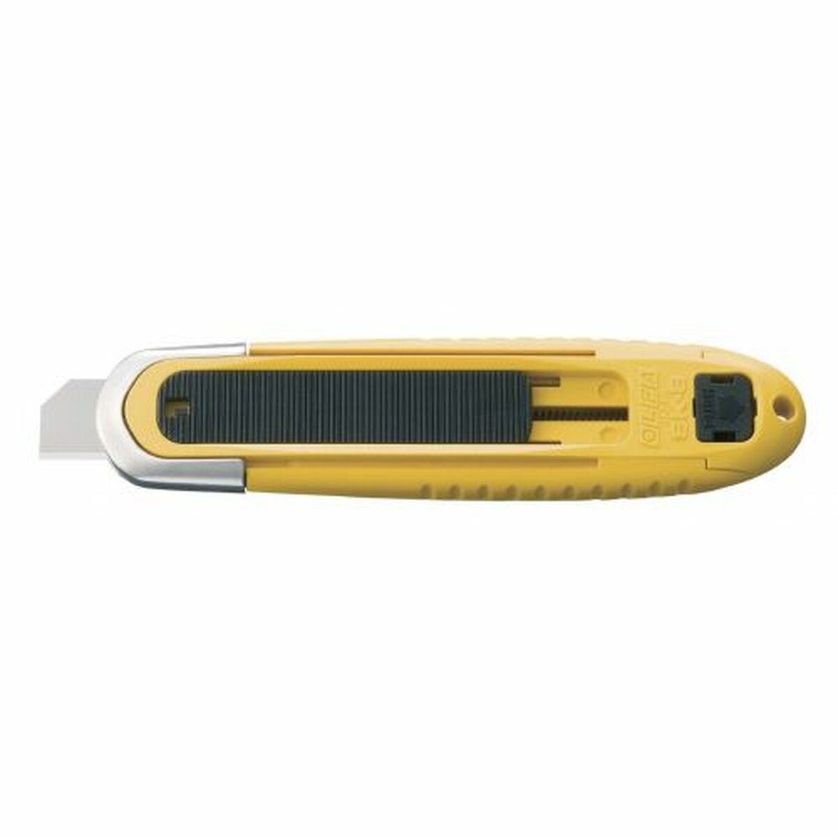 Cúter Olfa 18 x 0,4 mm Negro Plateado Plástico Aluminio fundido 18 mm De seguridad