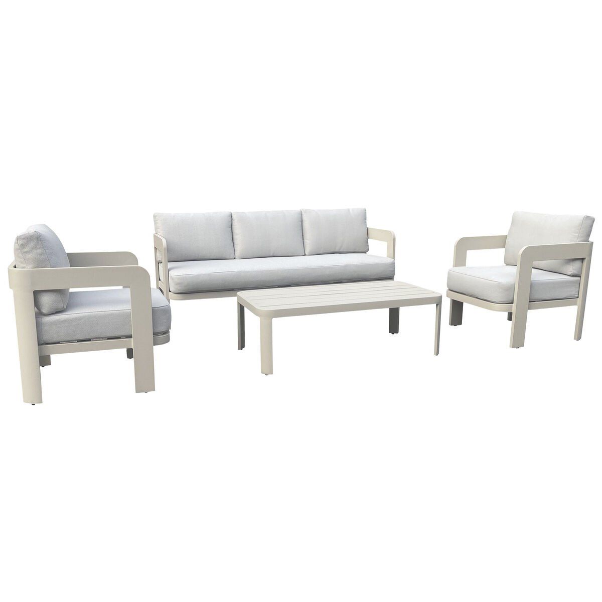 Sofá de Jardín Home ESPRIT Beige 188 X 75 X 67 CM