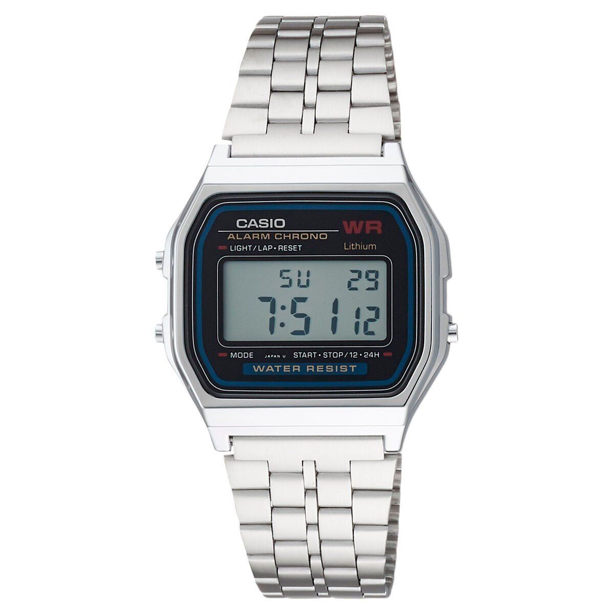 Reloj Unisex Casio A159W-N1DF Plateado (Reacondicionado A)