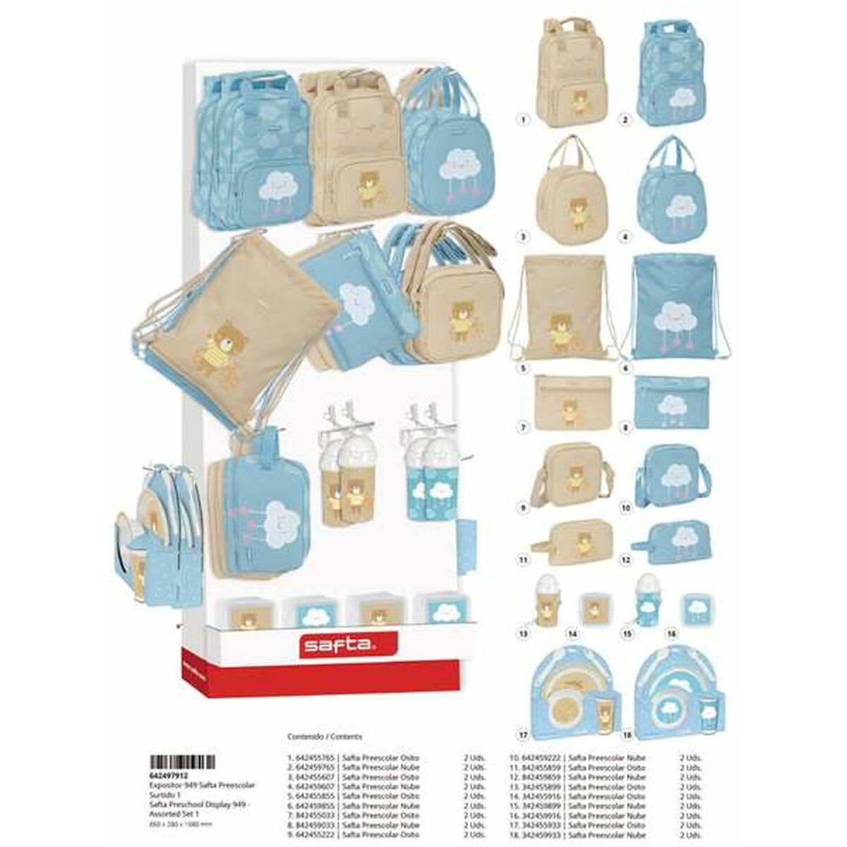 Set Escolar Safta