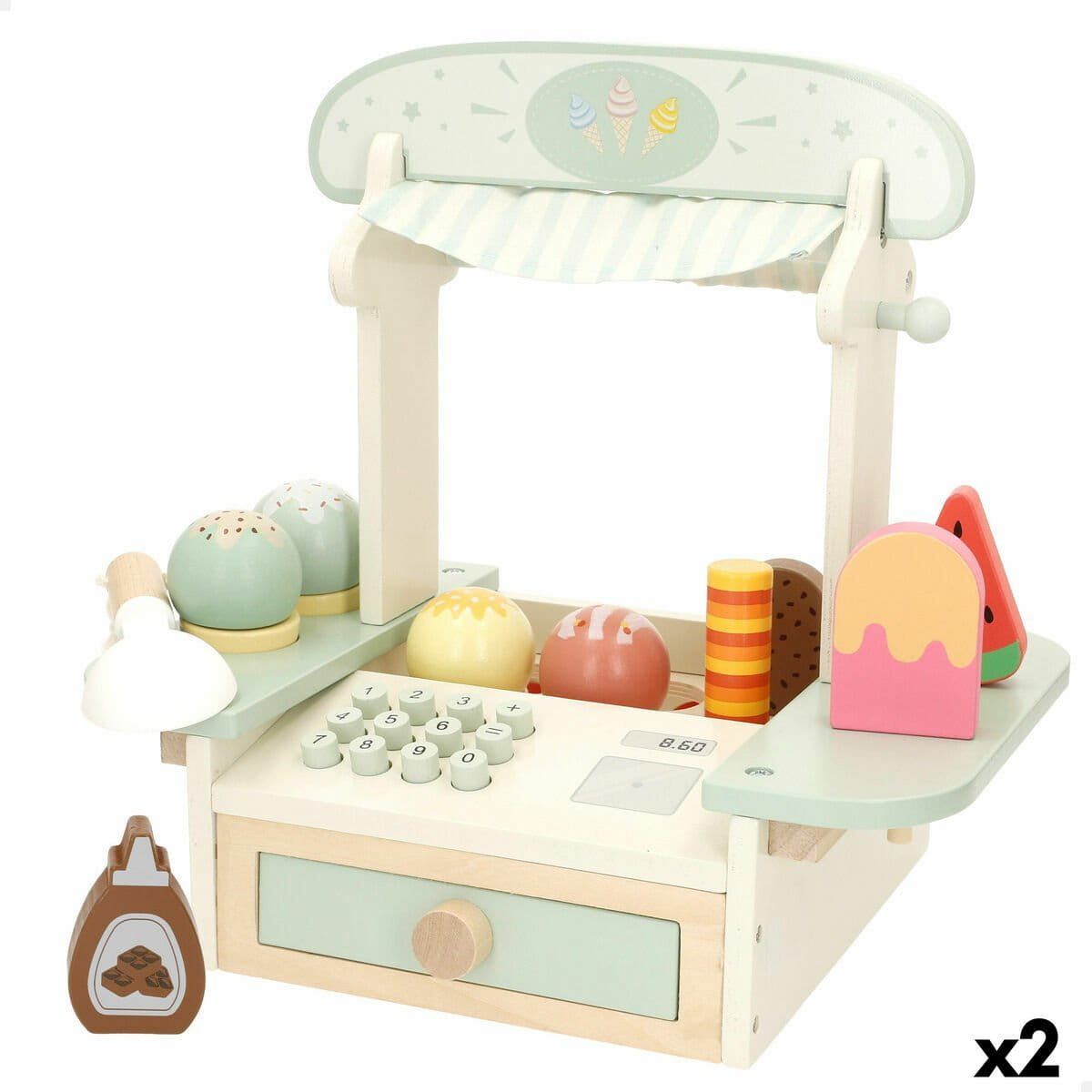 Heladería de juguete Woomax