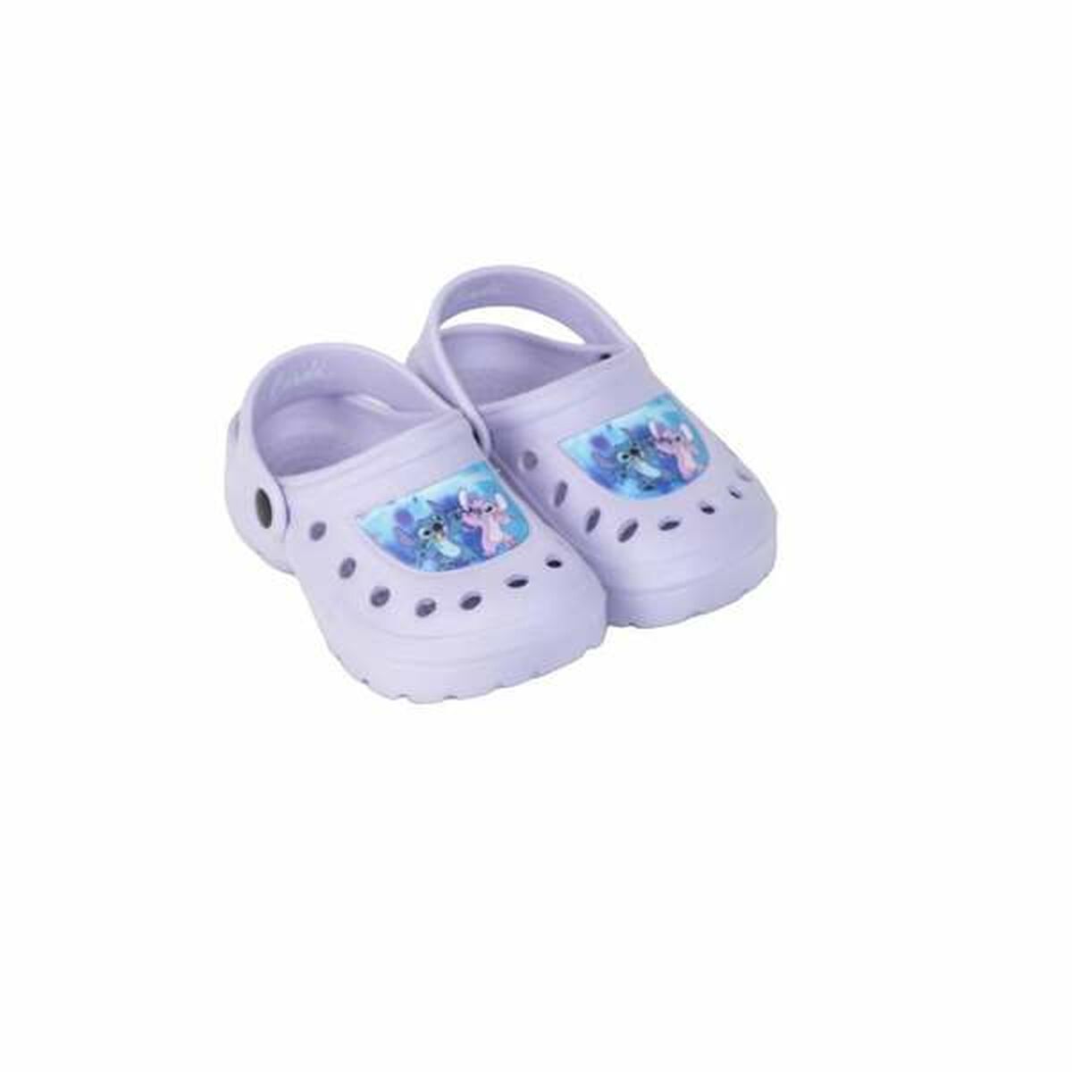 Zuecos Stitch Morado 30-31