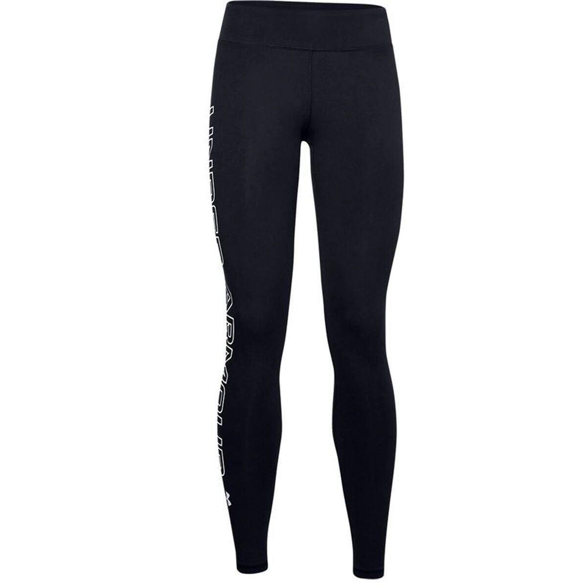 Mallas Deportivas de Mujer Under Armour Favorite Wordmark Negro