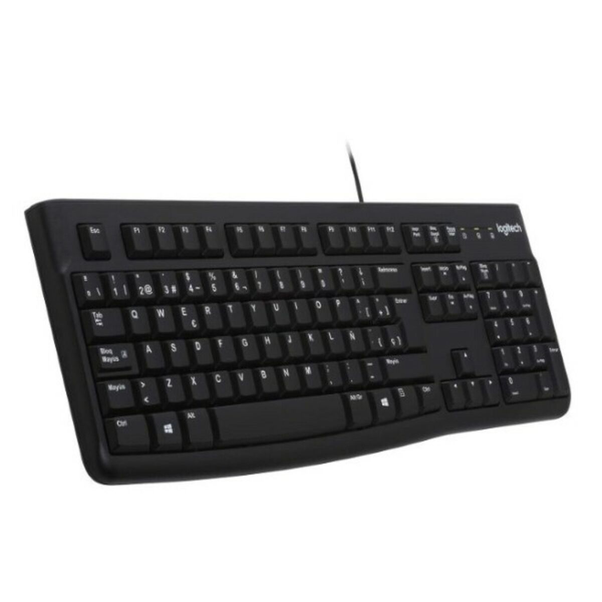 Teclado Logitech K120 Negro QWERTY