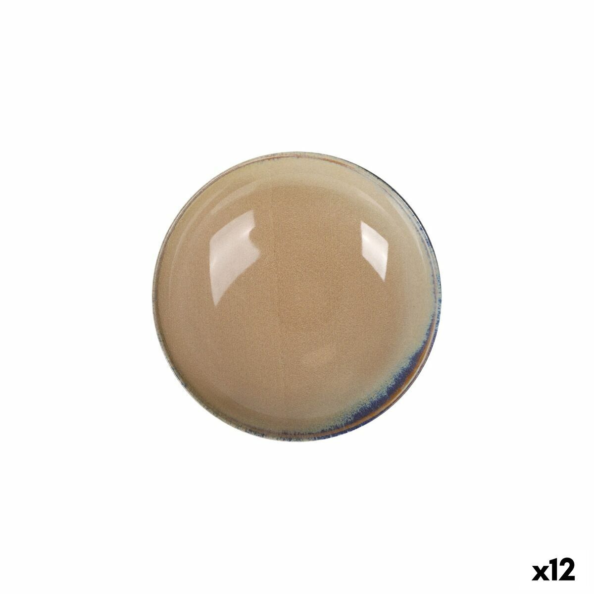 Plato Hondo Inde Cies Ø 21 cm (12 Unidades)