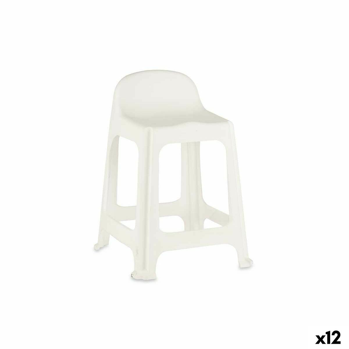 Taburete Kipit Polipropileno 40 x 59 x 44 cm (12 Unidades)