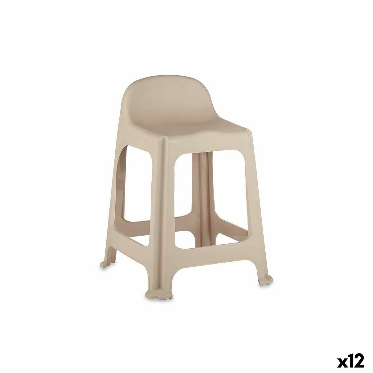 Taburete Kipit Polipropileno 40 x 59 x 44 cm (12 Unidades)