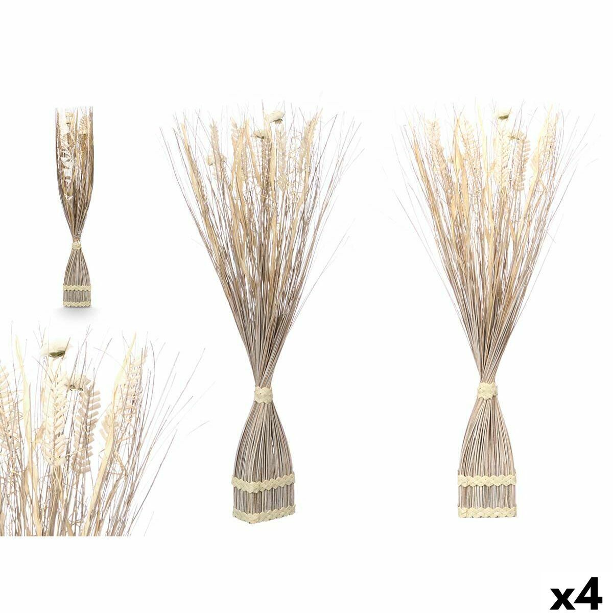 Flor Decorativa Gift Decor Blanco 14 x 100 x 10 cm 8 x 100 x 18 cm (4 Unidades)