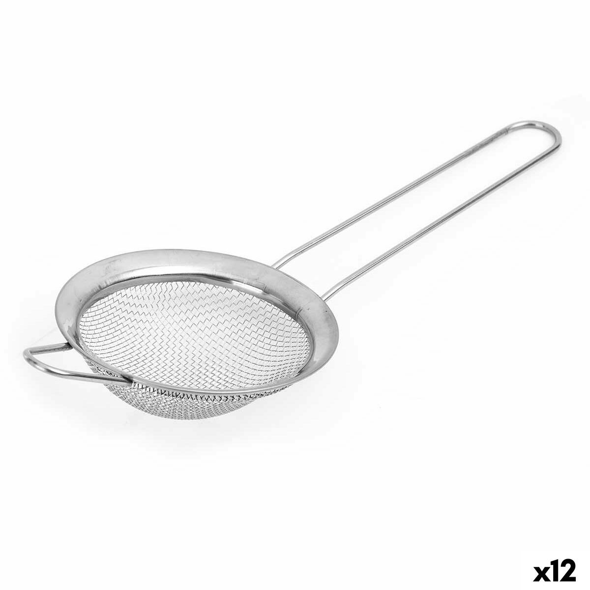 Colador Kinvara Metal Acero 8 cm 8 x 21 x 3 cm (12 Unidades)