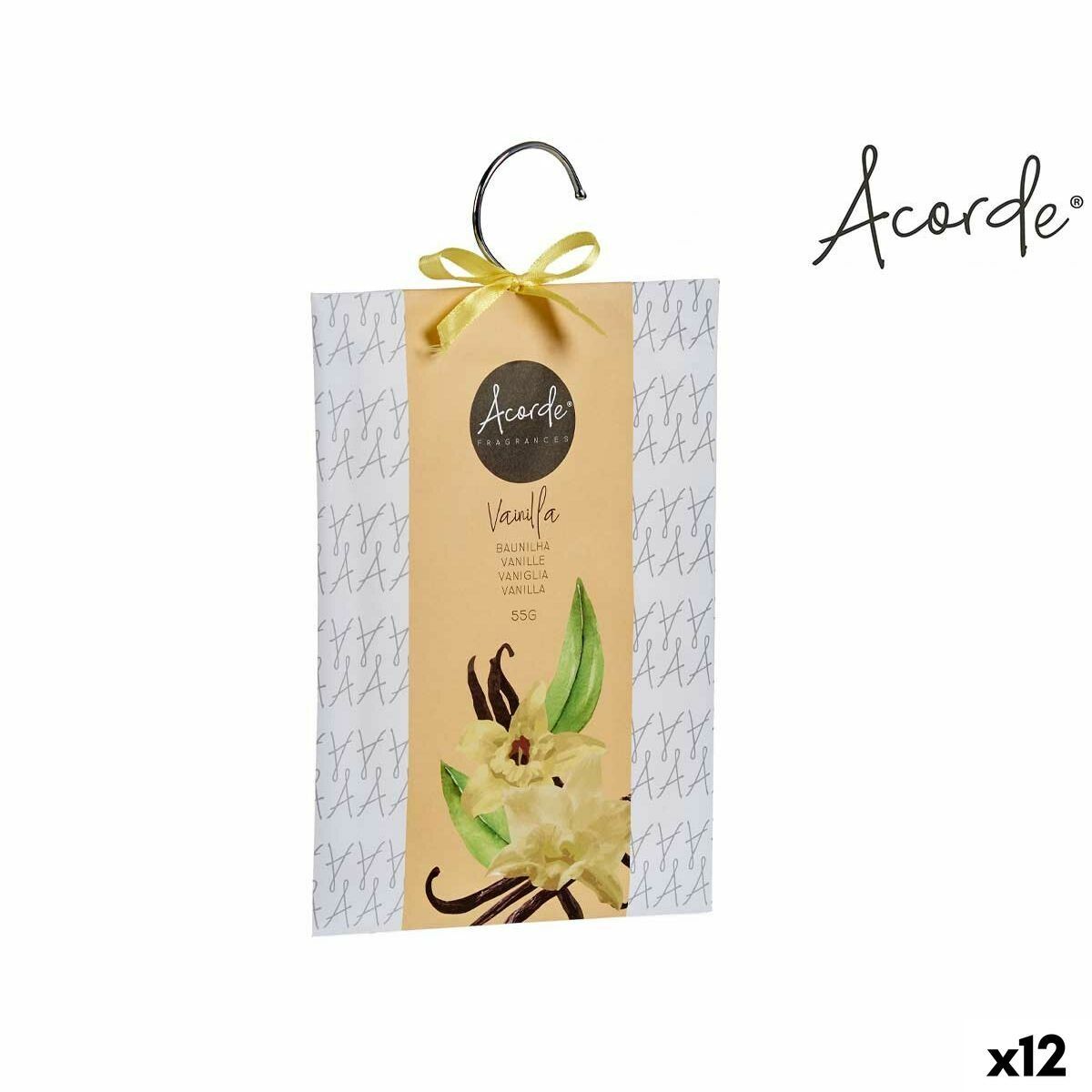 Bolsitas Aromáticas Acorde Amarillo Vainilla (12 Unidades)