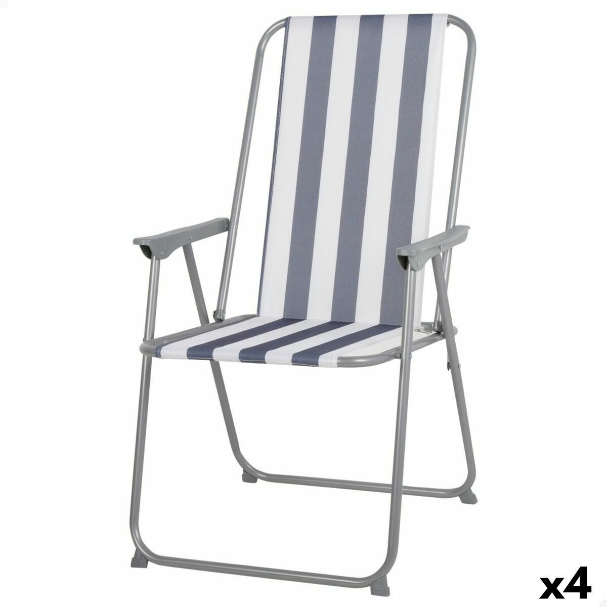 Silla de Playa Aktive 45 x 90 x 45 cm