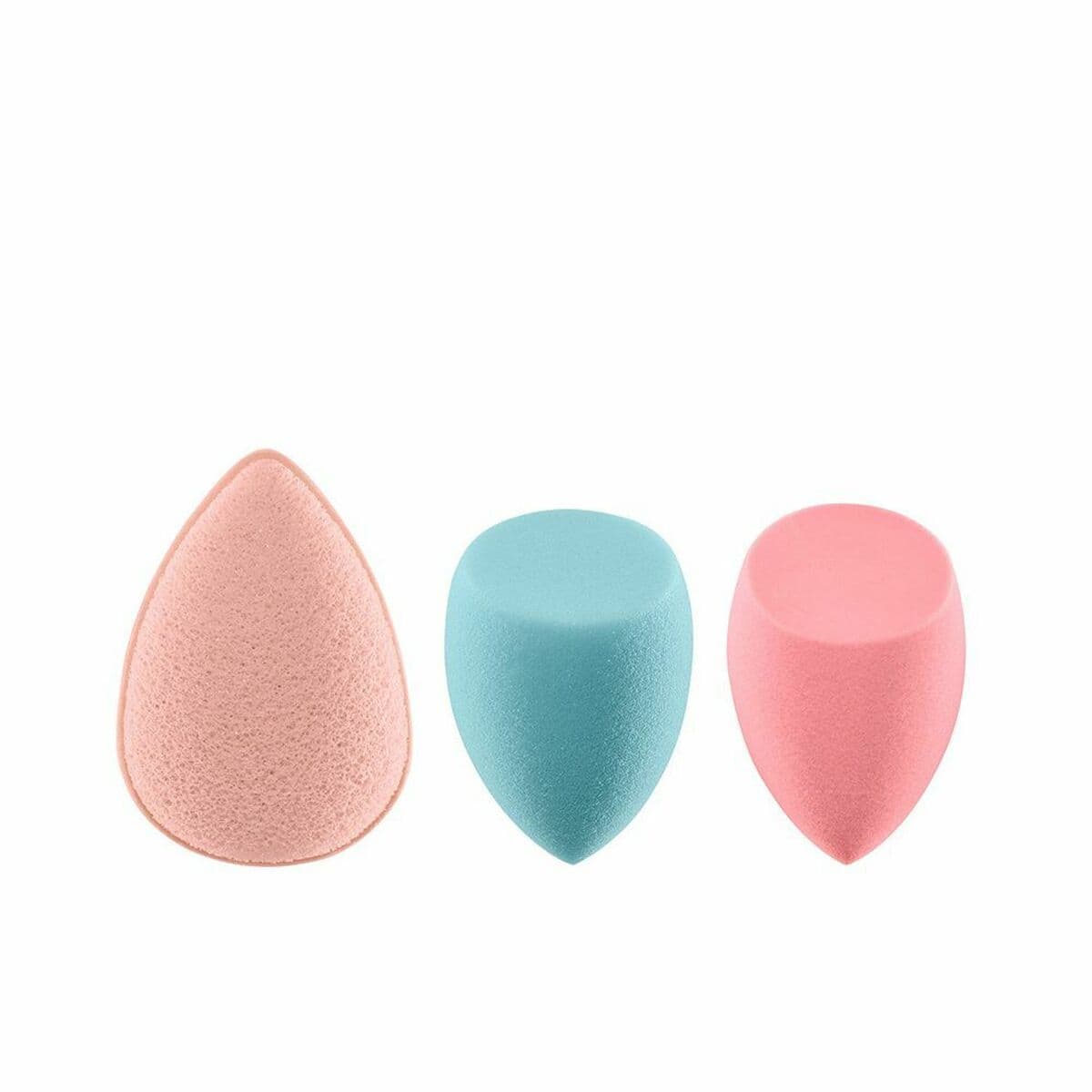 Esponja para Maquillaje Real Techniques Pro-Matte Poreless Perfection Multicolor (3 pcs)