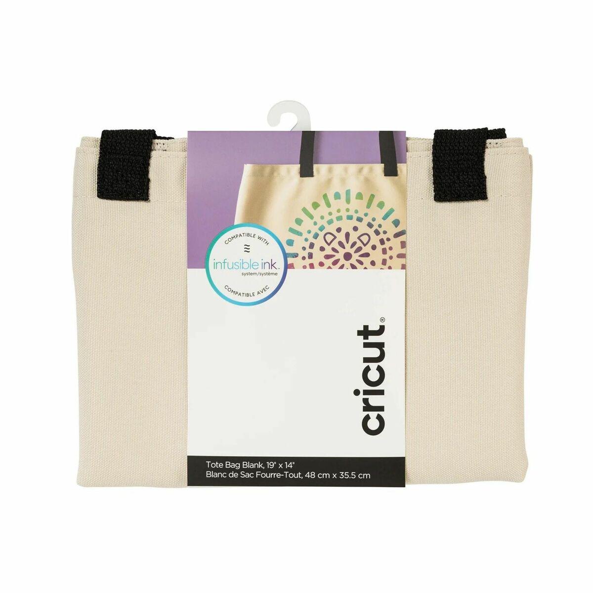 Bolsa de Compras Cricut Tote Bag Negro Beige