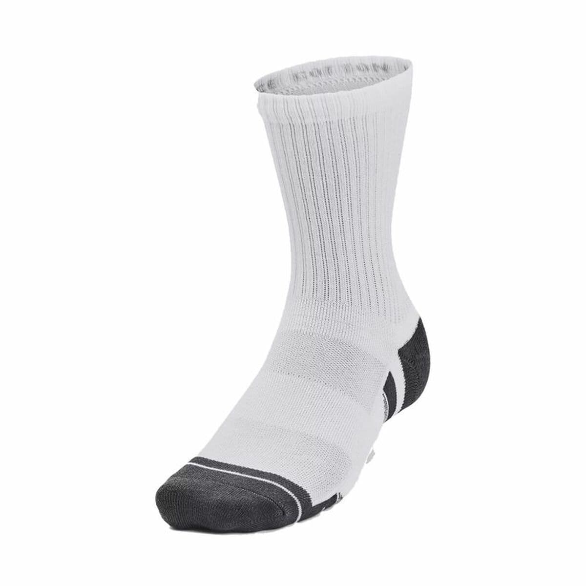 Calcetines Deportivos Under Armour Performance Blanco 3 Piezas