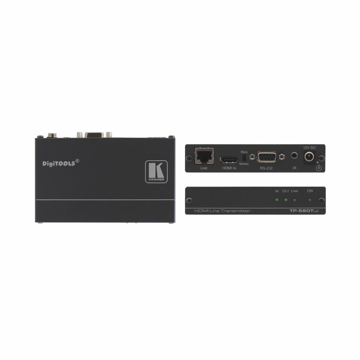 Transmisor Kramer Electronics TP-580TXR Negro