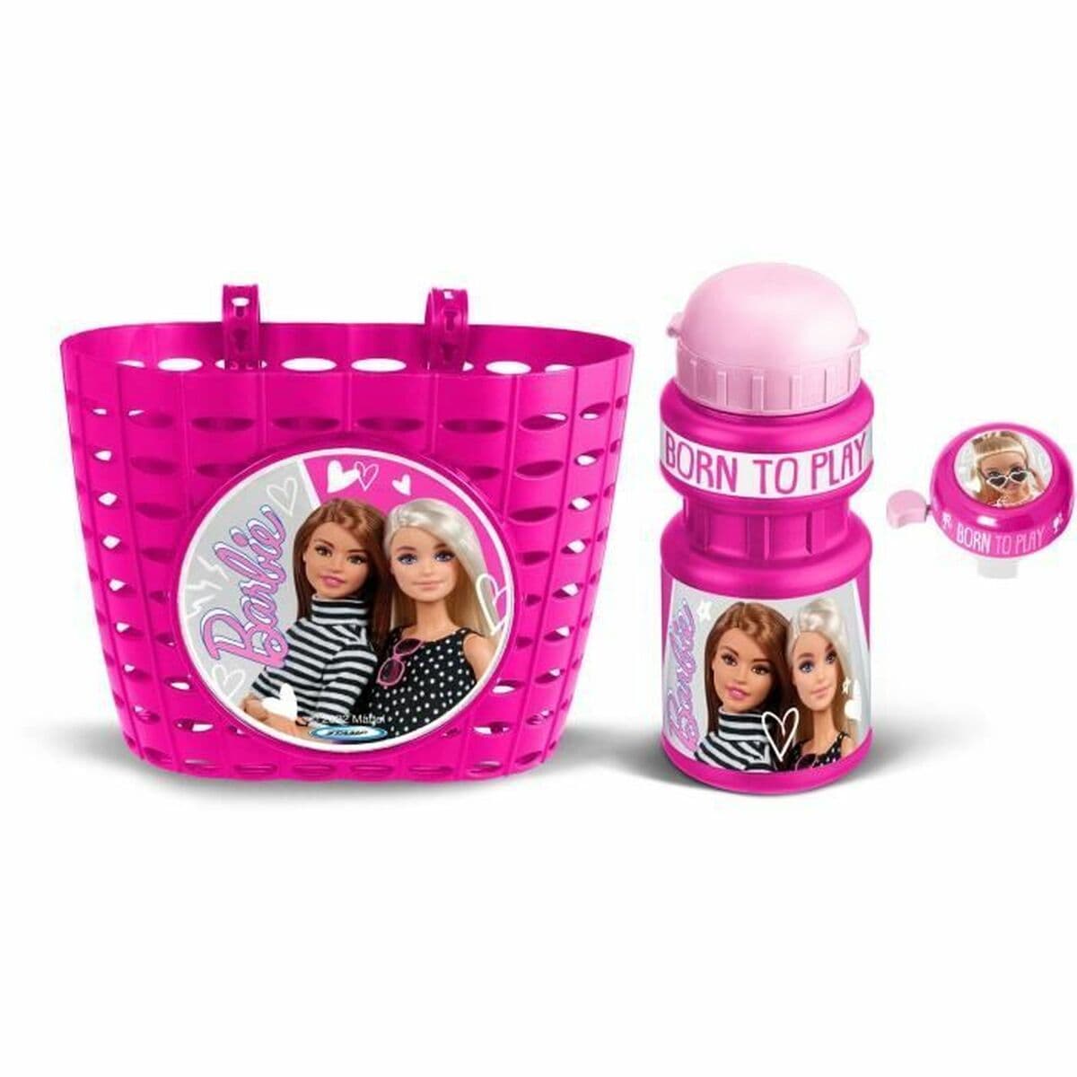 Cesta Infantil para Bicicleta Mattel Barbie 13 x 24 x 20 cm