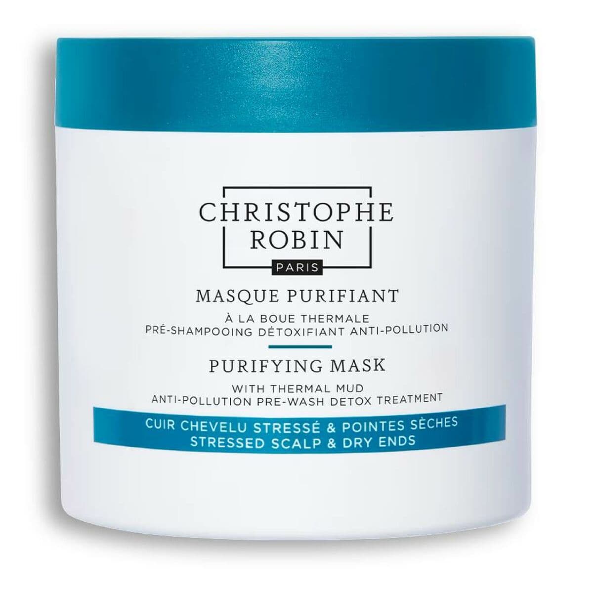 Mascarilla Capilar Christophe Robin Purifying Mud 250 ml