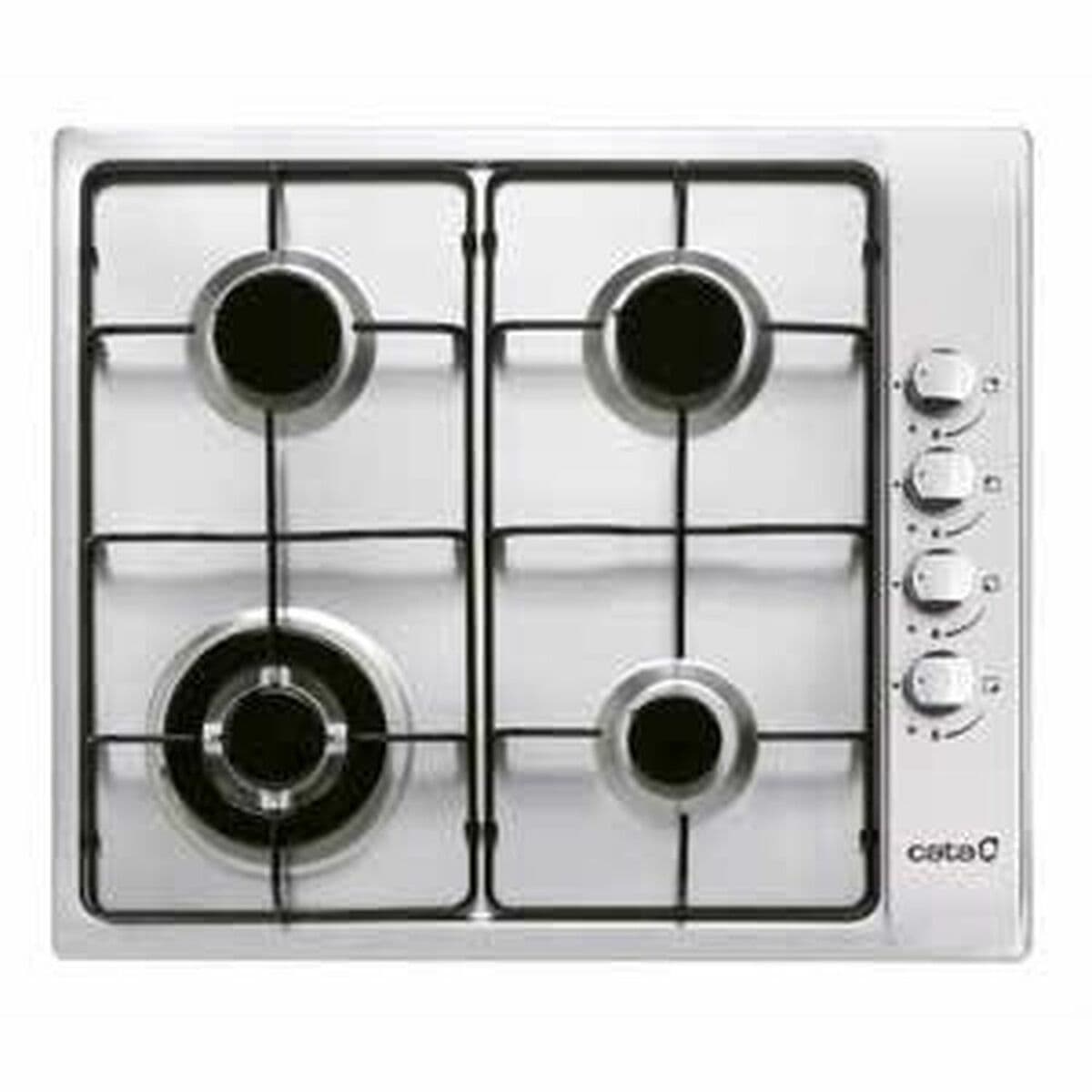 Placa de Gas Cata GI6031X 58 cm 7500 W