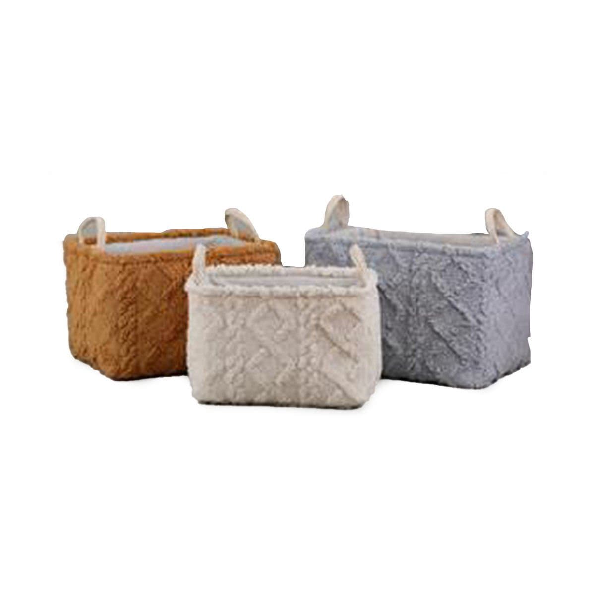 Juego de Cestas DKD Home Decor 42 x 32 x 27 cm