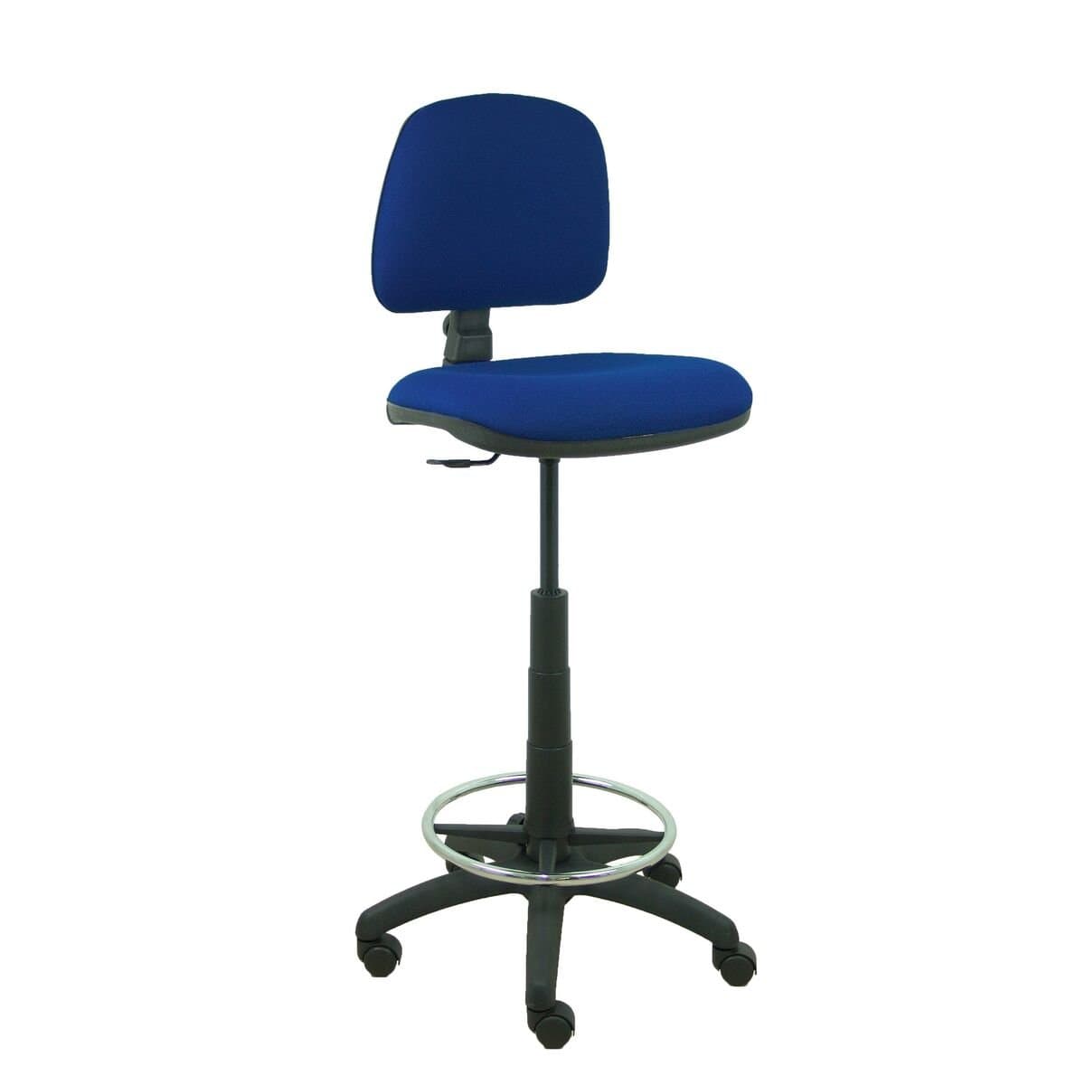 Taburete Piqueras y Crespo PB200RN Azul marino PVC
