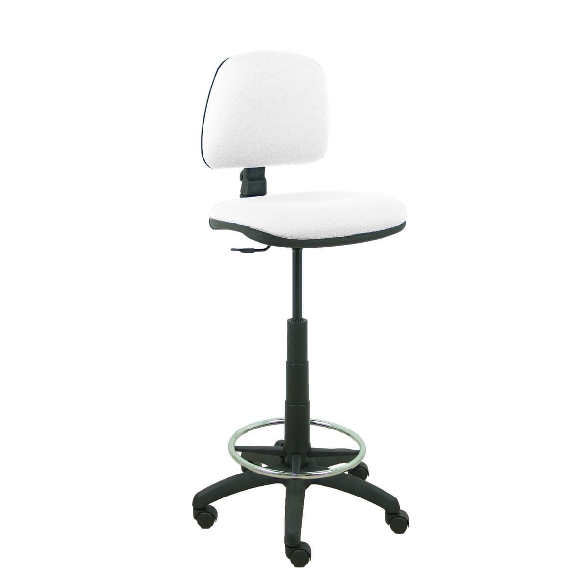 Taburete Piqueras y Crespo CPB10RN Blanco PVC