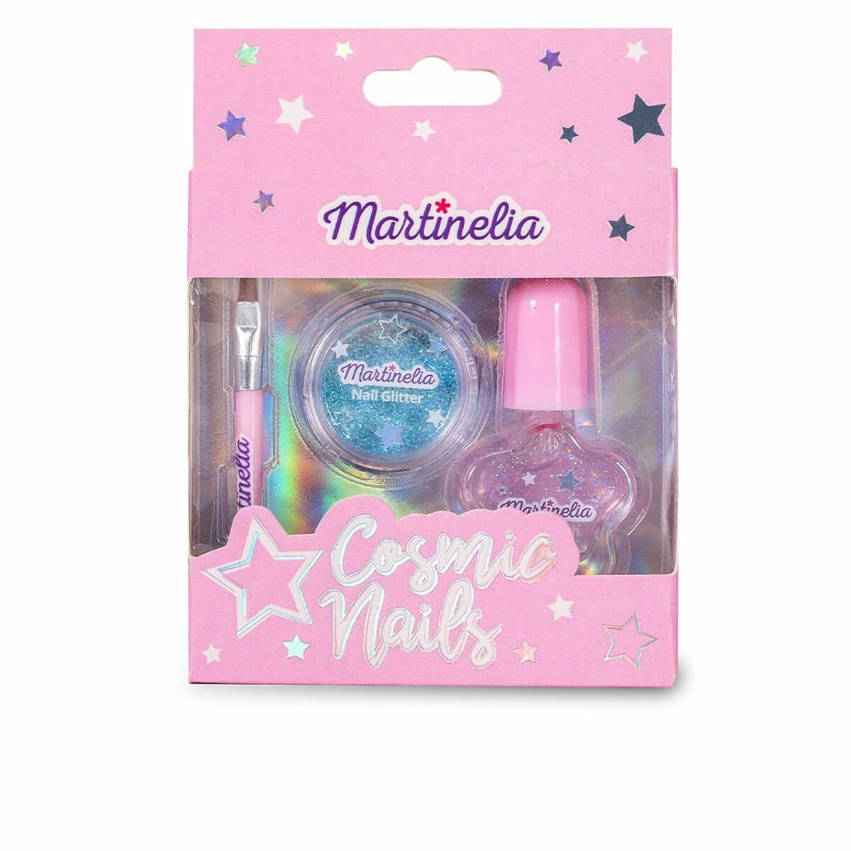 Set de Maquillaje Infantil Martinelia Cosmic Nails 3 Piezas