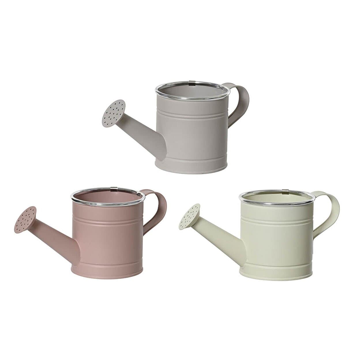 Regadera decorativa Decoris Colores surtidos Zinc