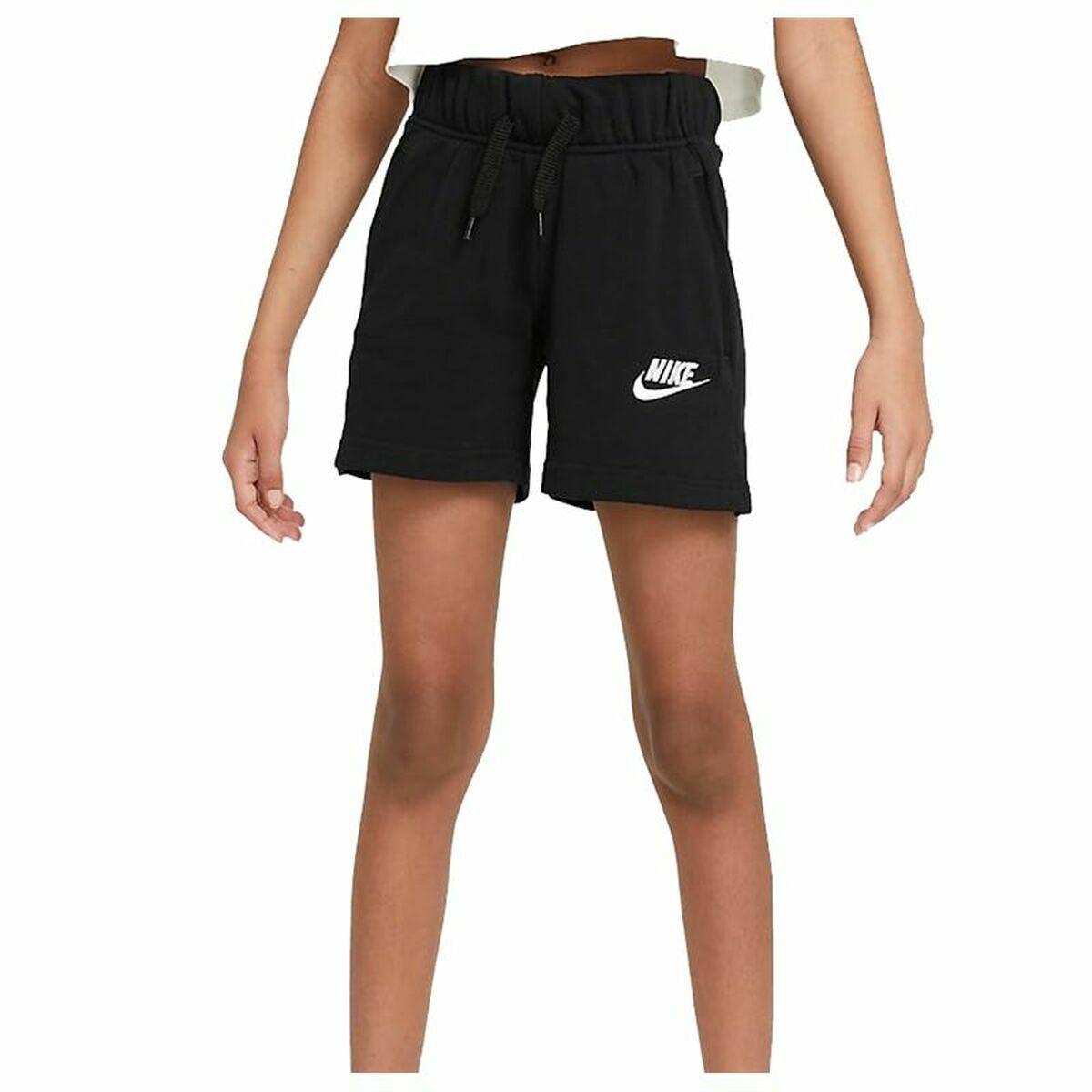 Pantalón para Adultos Nike Sportswear Club Negro Infantil Mujer
