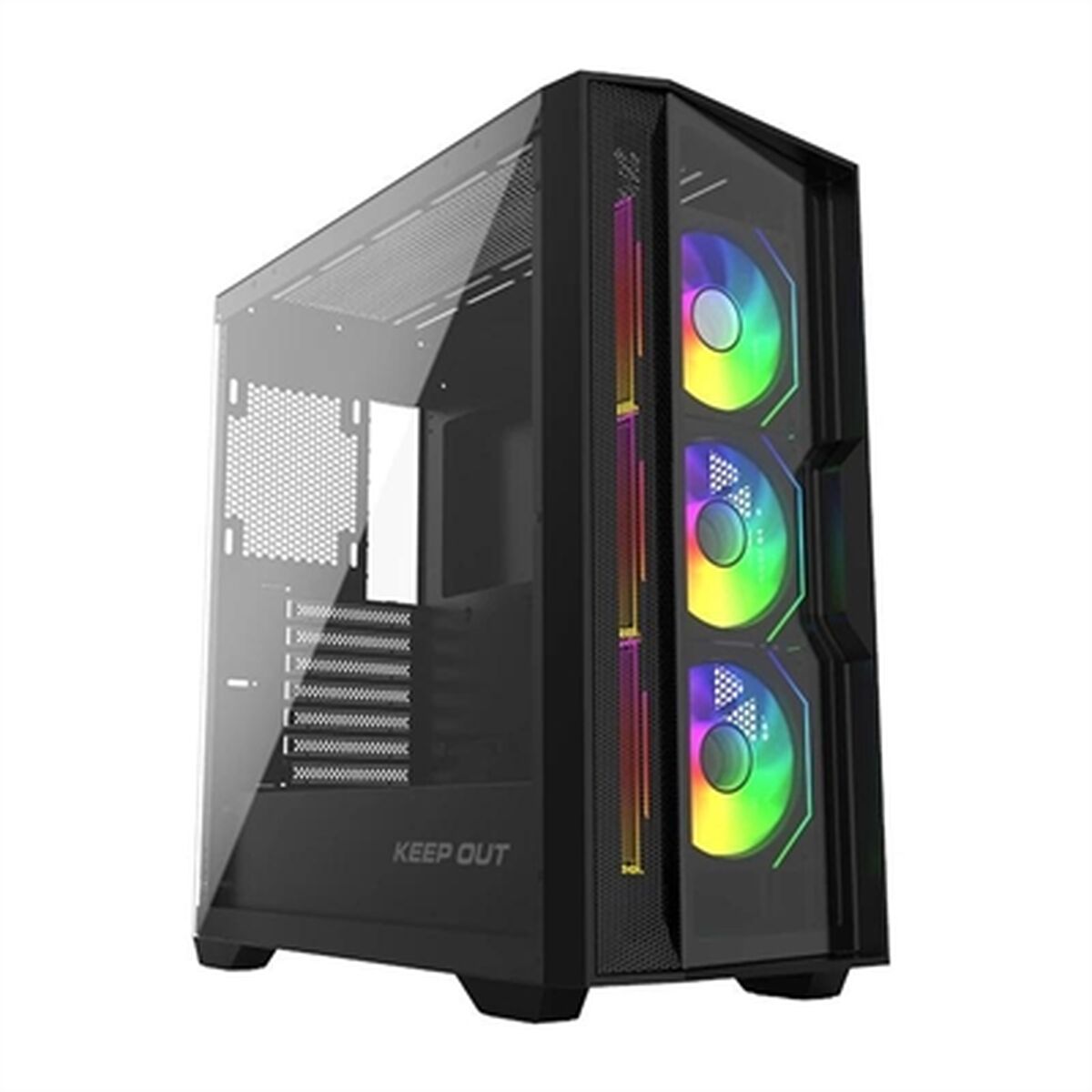 Caja Semitorre ATX KEEP OUT KO XC-500 Negro