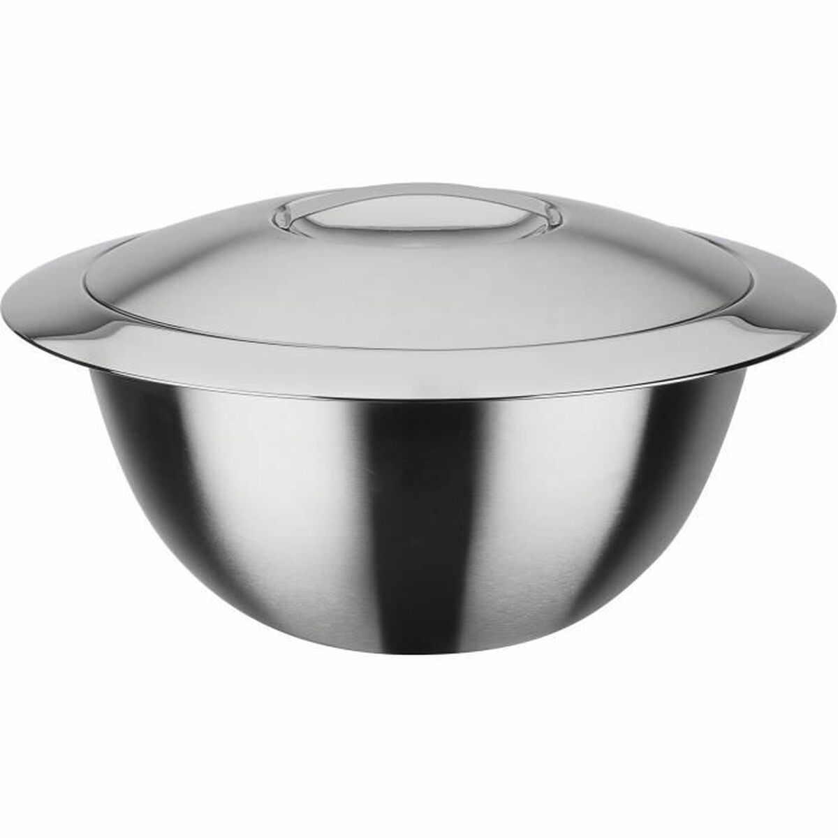 Ensaladera GSW DESIGN 20 cm Plateado Metal Acero Inoxidable 2 L Térmica 2 Piezas (2 Unidades)